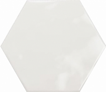 Настенная плитка Ribesalbes Geometry Hex White Glossy 15x17.3