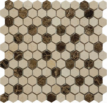 Мозаика Q-Stones QS-Hex027-25P/10 30.5x30.5