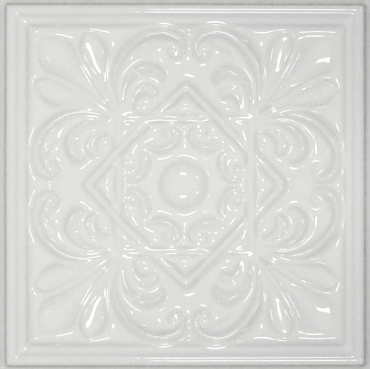 Декор Cevica Classic 1 White Zinc 15x15